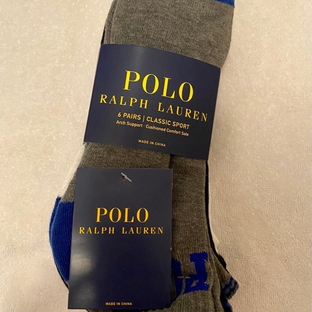 Polo Ralph Lauren Sock Bundle- 12 pairs total - Picture 10 of 11